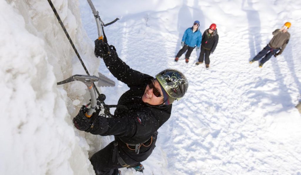 Haliburton Winter Events Ice Climbing